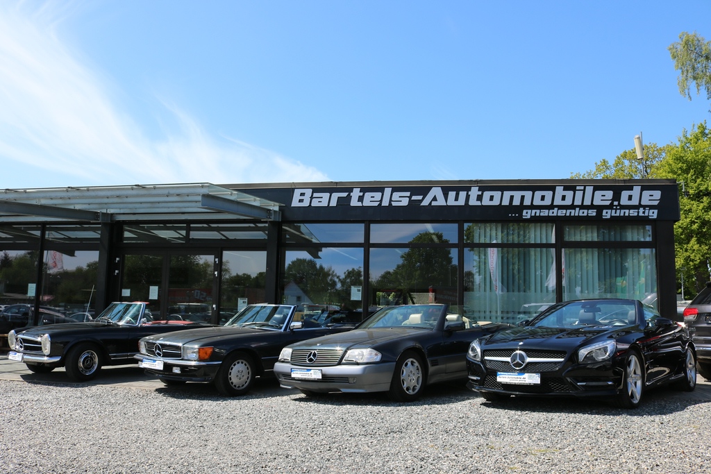 Vier Generationen Der Mercedes Benz Sl Reihe Bartels Automobile De